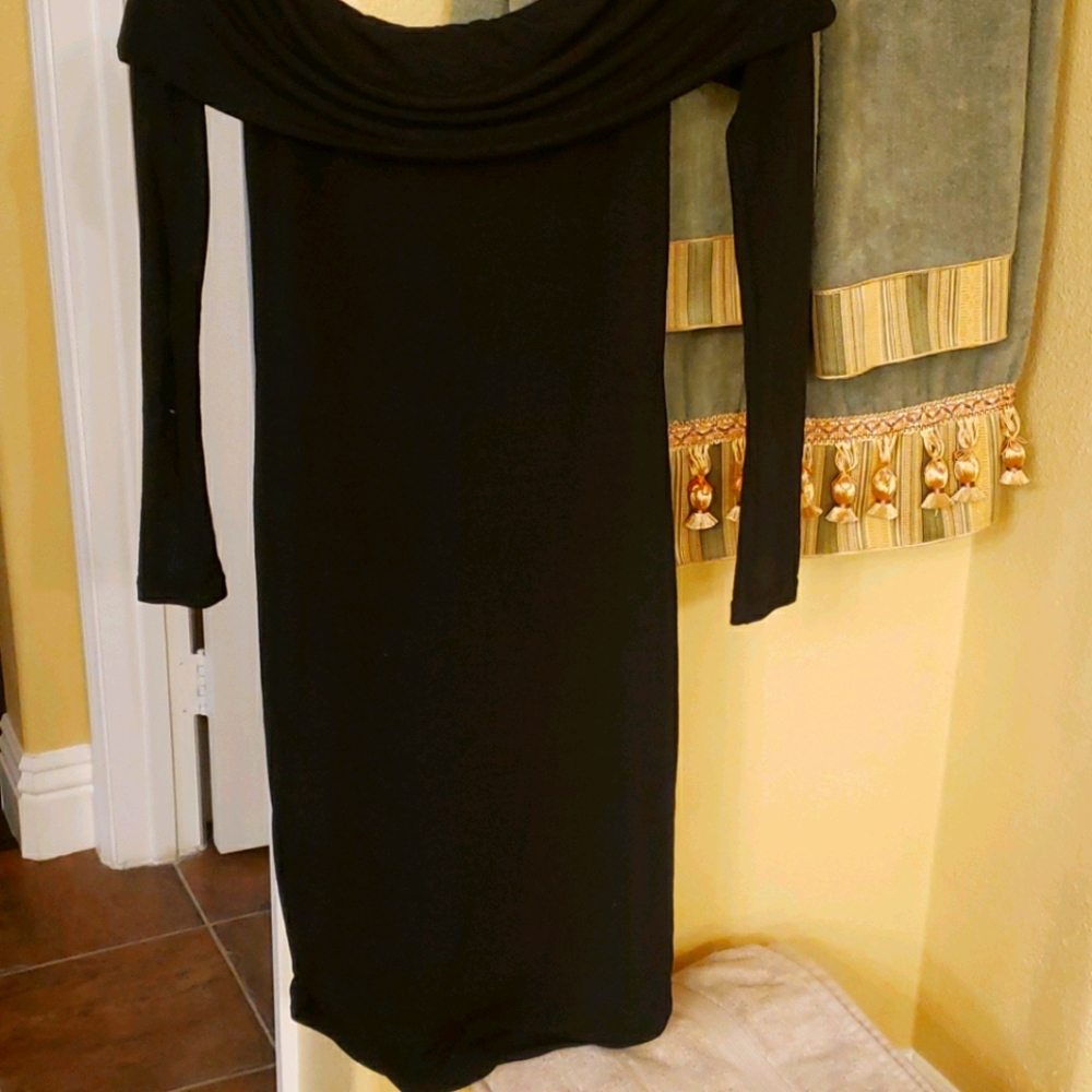 Black Midi Dress